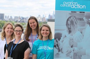 Head of Policy and Research, Marie-Claire Platt (above, far right) alongside members of our Patient Advisory Group